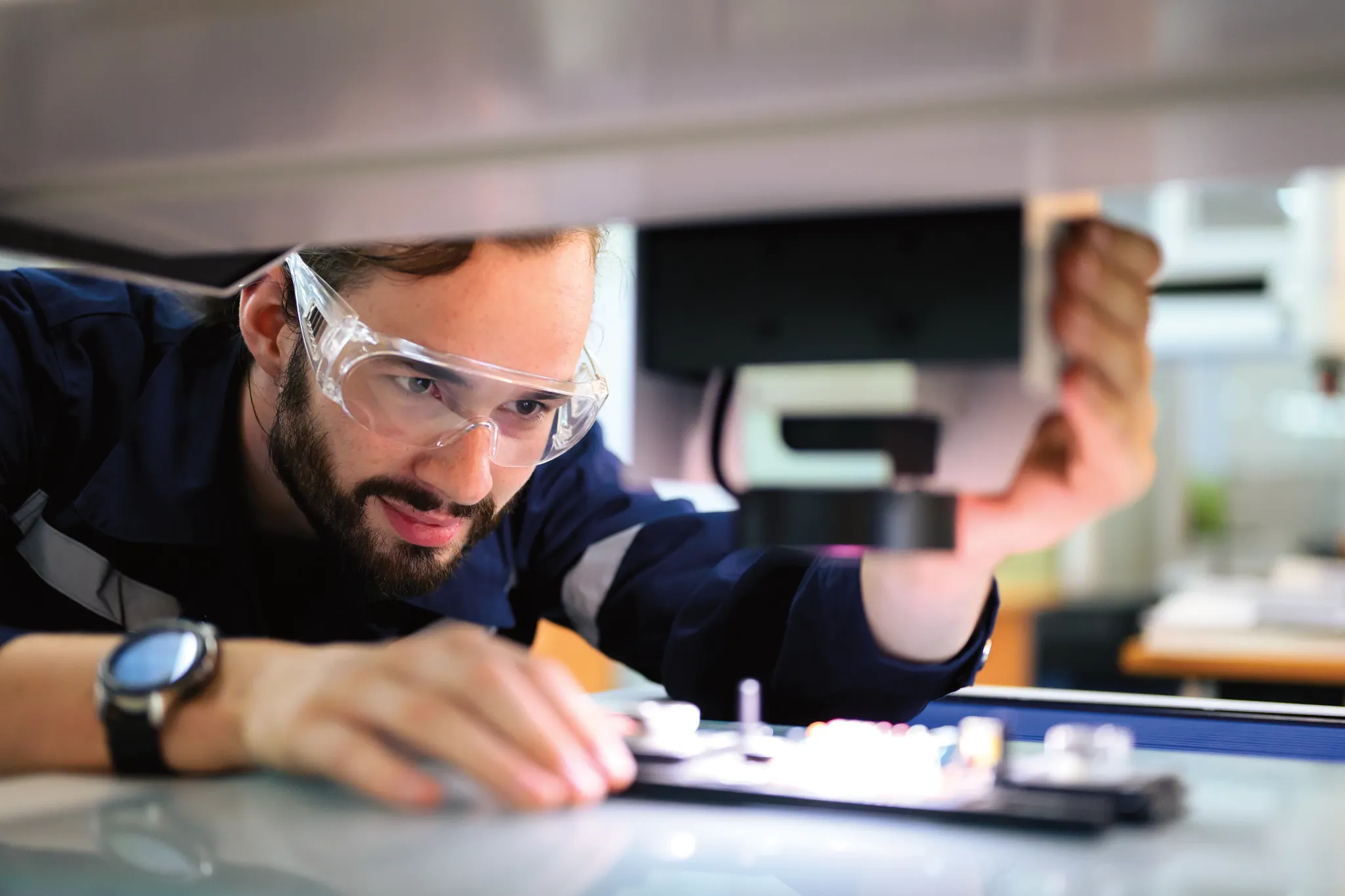Hoofdingenieur van een werktuigbouwkundig bedrijf met igusGO