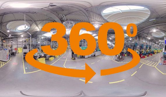 igus fabriek 360° weergave