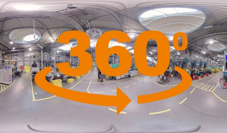 360° rondleiding door de fabriek