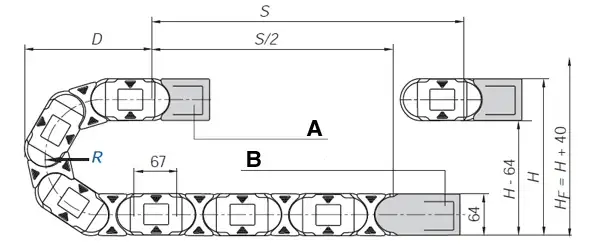 R4.48L.050.075.0 technical drawing