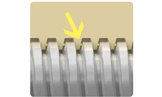 What is the axial clearance?