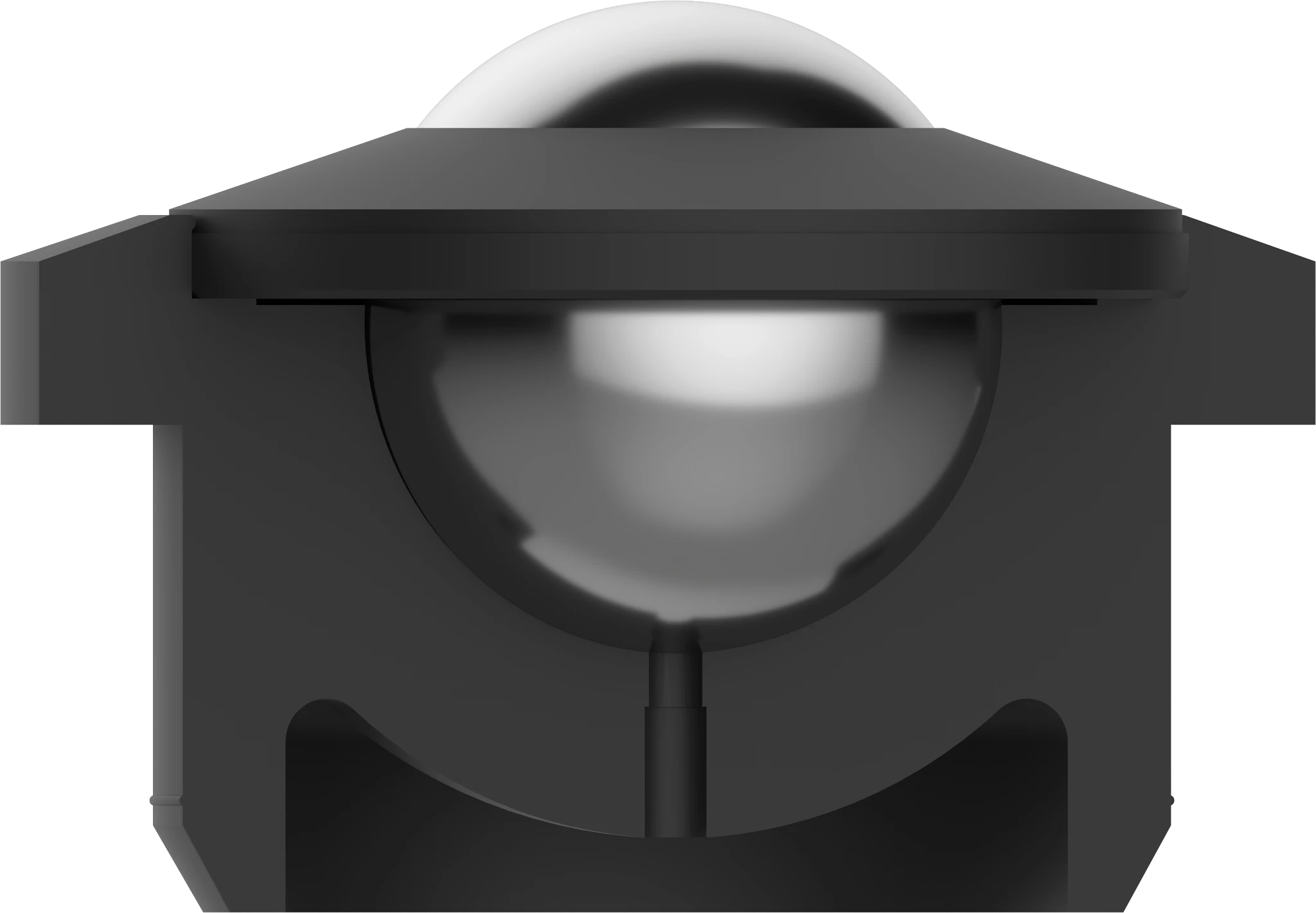 Glijdende kogeltransferunit gemaakt van kunststof