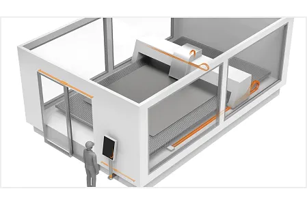 Gantry cutting machine