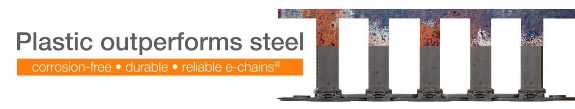 Plastic Versus Steel Cable Carriers