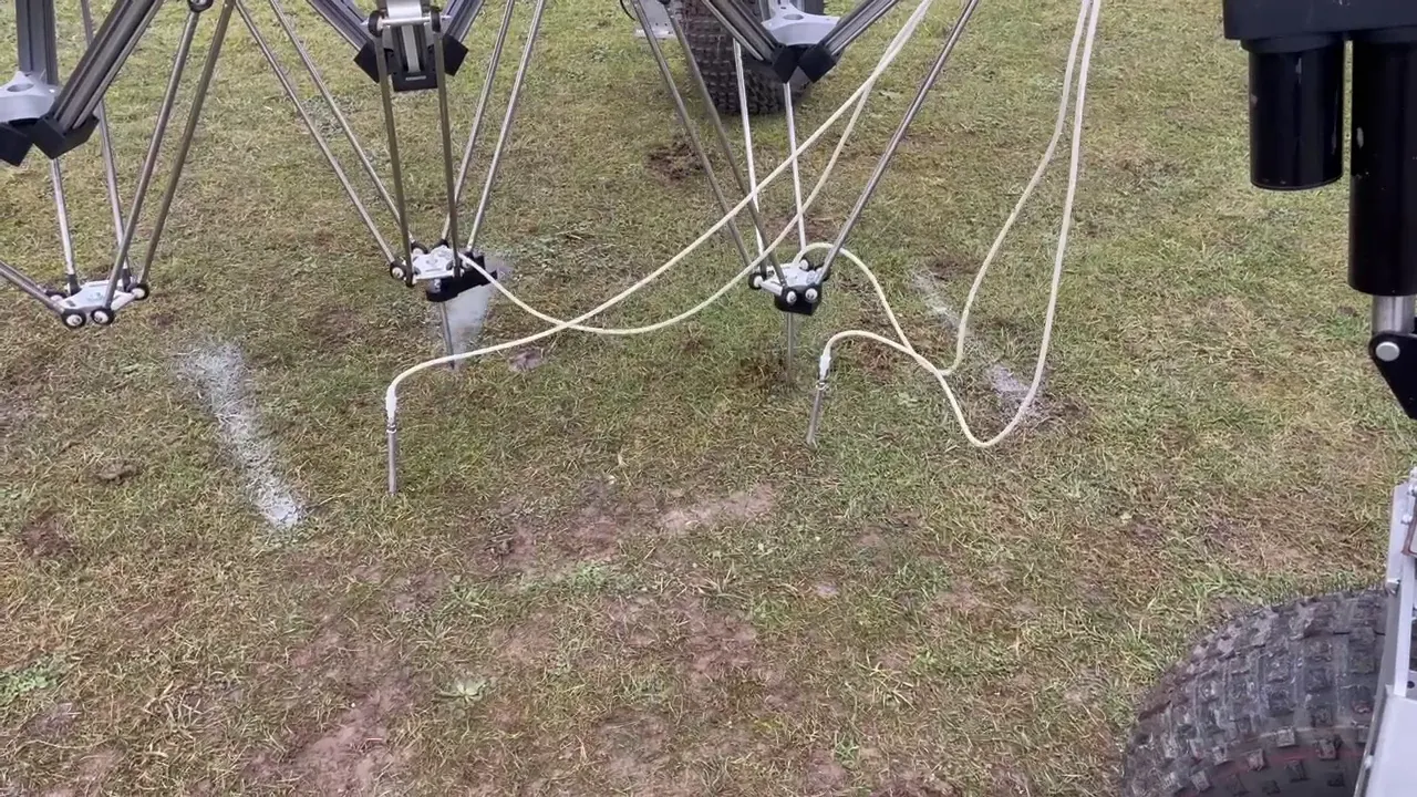 weeding robot in action