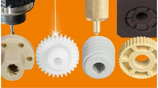 3D-gedruckte Bauteile