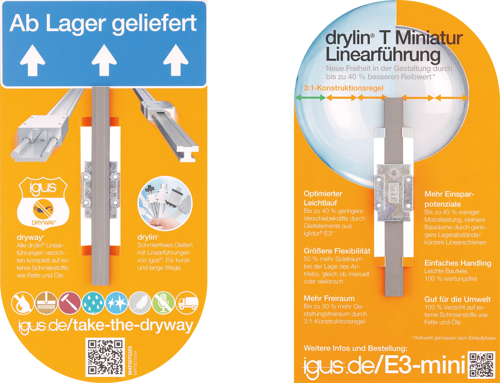 drylin® T mini pattern