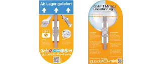 drylin T Miniaturführung Muster