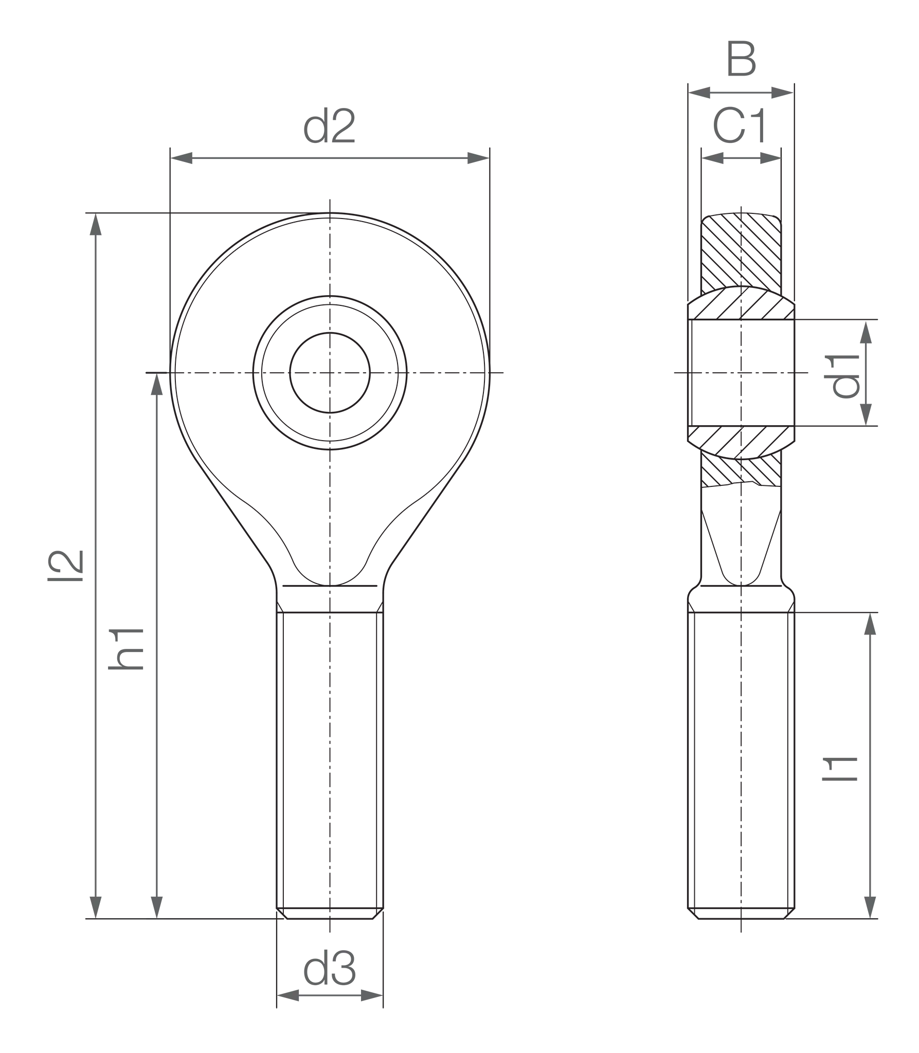 EALM-05-HT technical drawing