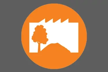 Composting plant icon