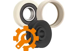 Maintenance-free rollers USP