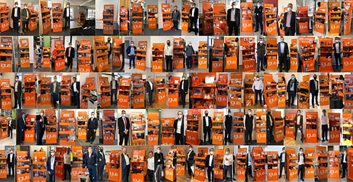 igus Corner com nossos clientes em todo o mundo