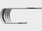 e-skin® flat con catena di supporto SKF.S