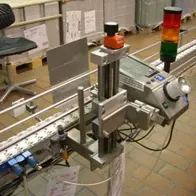 Corredera lineal DryLin® utilizada en el envasado de quesos