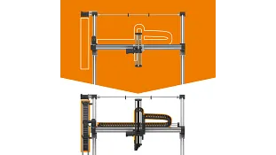 gantry + e-chain