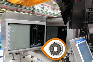 Krones Cap Inspection Maintenance-free bearing technology using inspection technology from ...