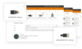 Energy chain configurator