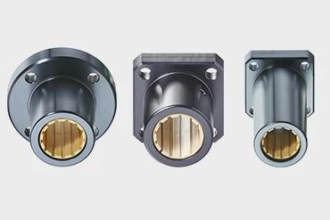 Linear housing drylin® R with flange