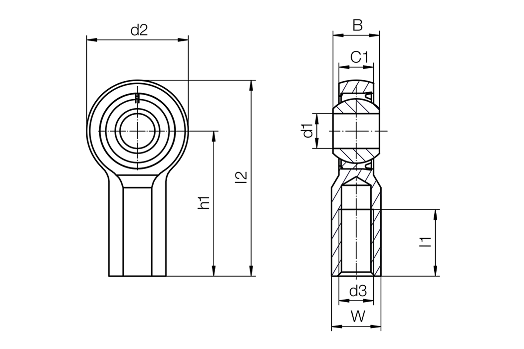 KCLM-05-FC technical drawing