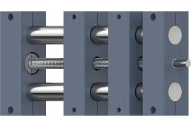 帶有螺桿驅動的線性工作台,適用於高負載