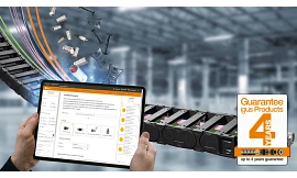 Find the right mounting bracket in the energy chain configurator