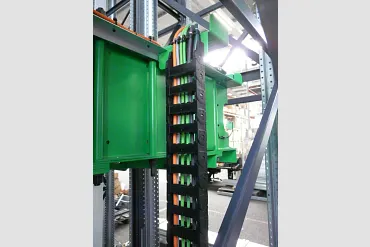 Leitungsführung im Heber