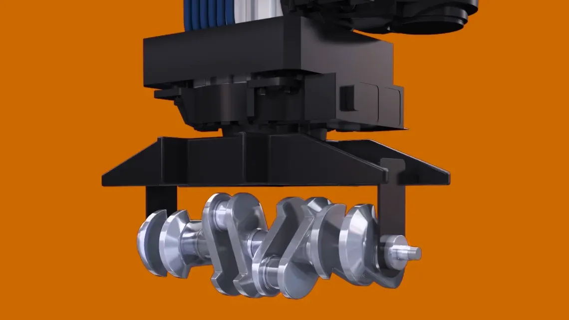 Robot industriel avec groupe motopropulseur