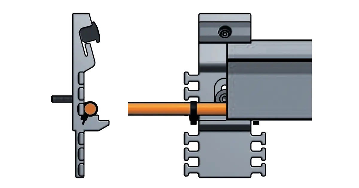 guidefast, trough bracket, long version 2