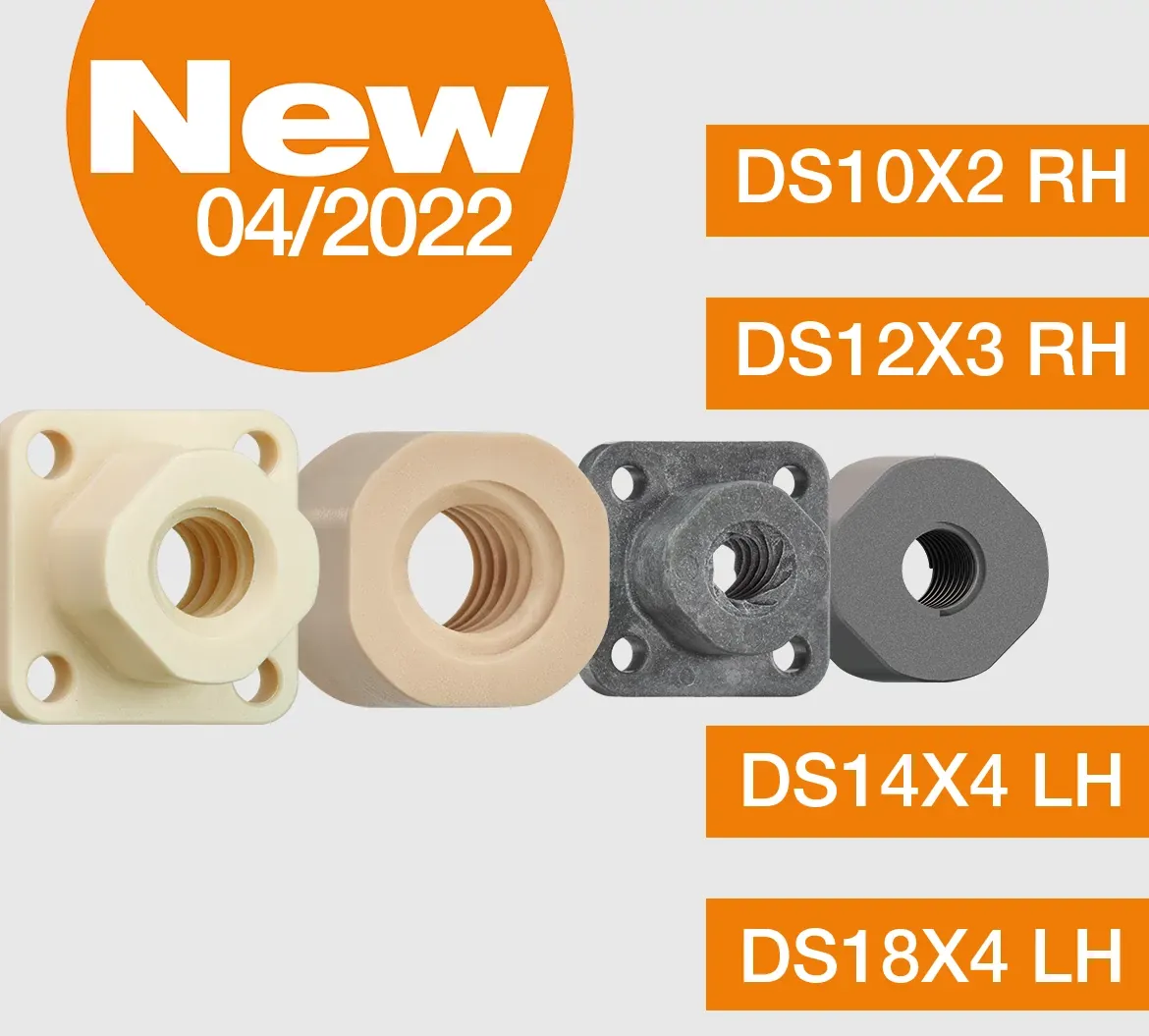 사출 성형 리드 스크류 너트