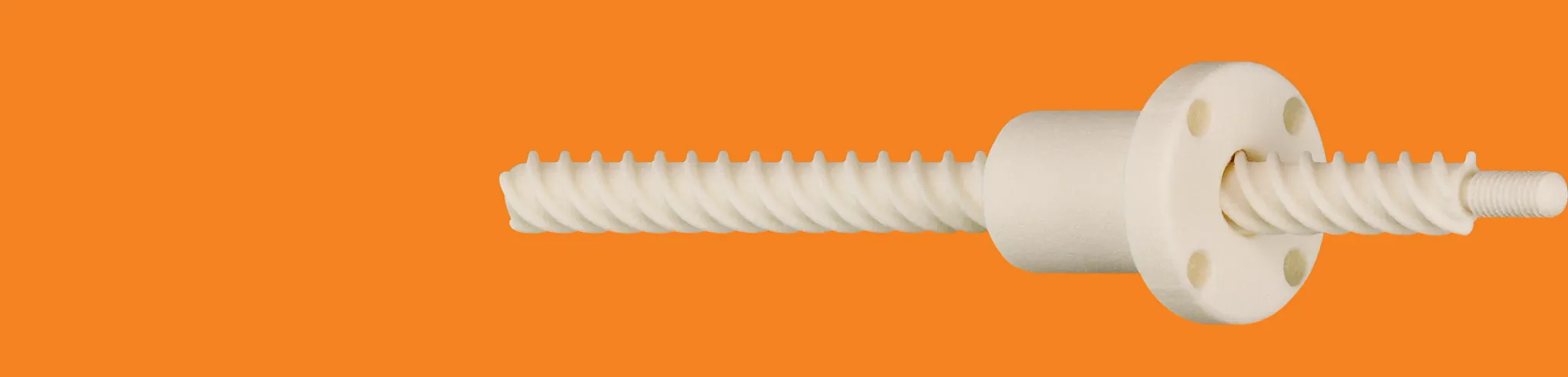 3D Printed</br>Lead Screws</br>and Nuts