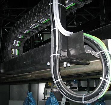 E6 series e-chain cable carrier in application