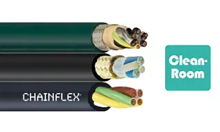 Cables for cleanrooms