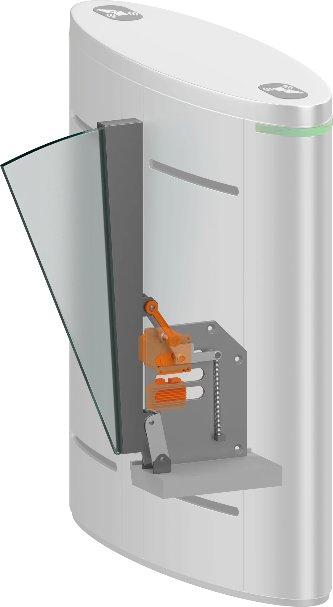 Move the barrier mechanism safely