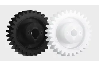 engranajes moldeados por inyección