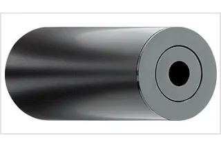 xiros® guide roller in black anodised aluminium