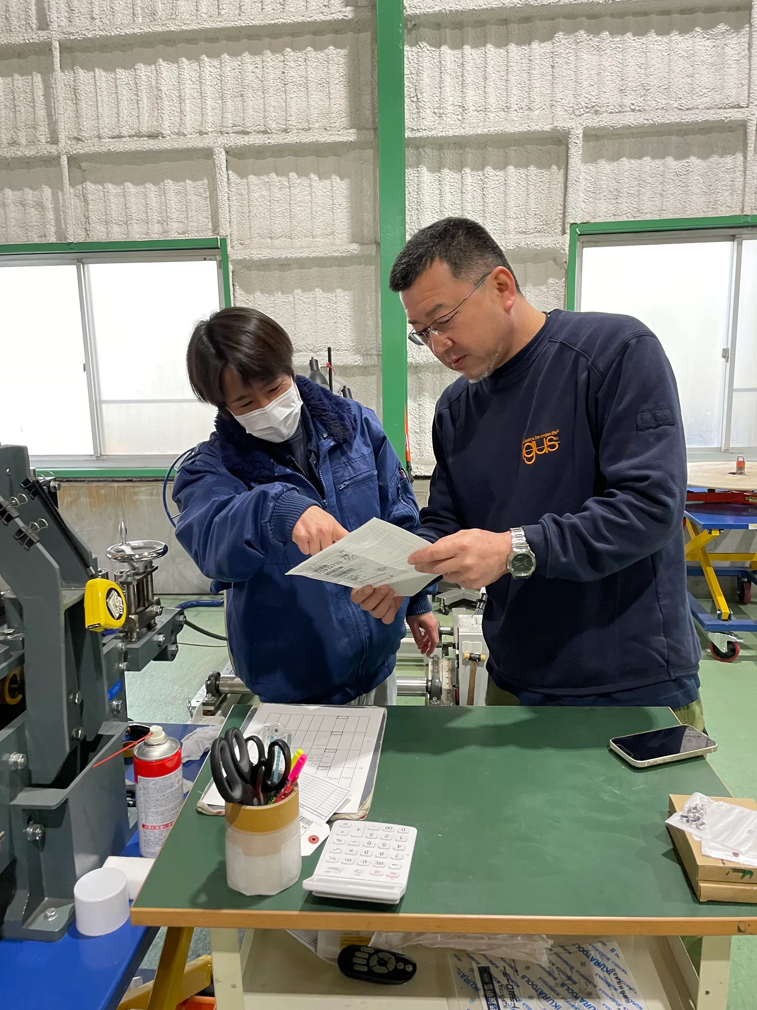 社員インタビュー　RC工場　仕事の様子