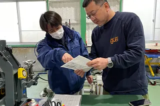 社員インタビュー RC工場 仕事の様子