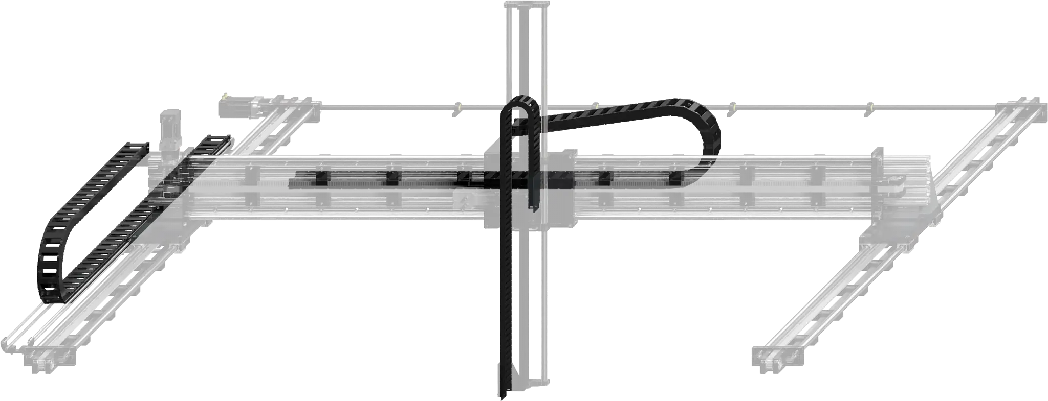 Rg Chain Design Energy chain complete set for room linear robot DLE-RG-0003