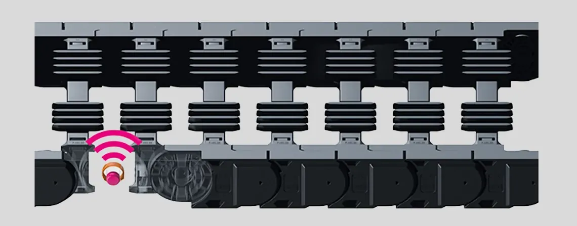 Energy chains for long travel