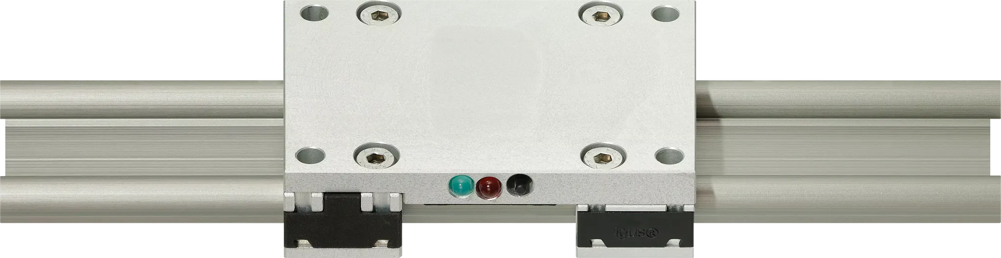 drylin® W i.Sense linear carriage with LED display