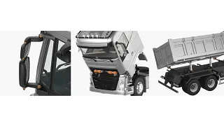 Installation positions lorries