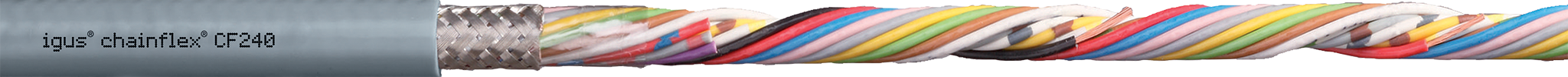 イグス チェーンフレックス可動専用ケーブル 10m CF30.100.04-10 igus チェーンフレックス可動専用ケーブル 10m ( CF30.40.04-10 )