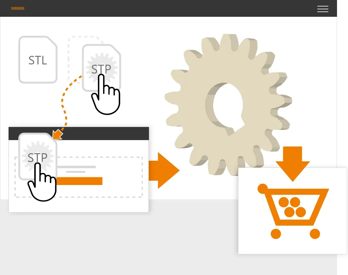 3d printing service Upload 3D models and order your component online from the 3D printing service