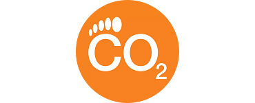 Logo de huella de CO2 de igus