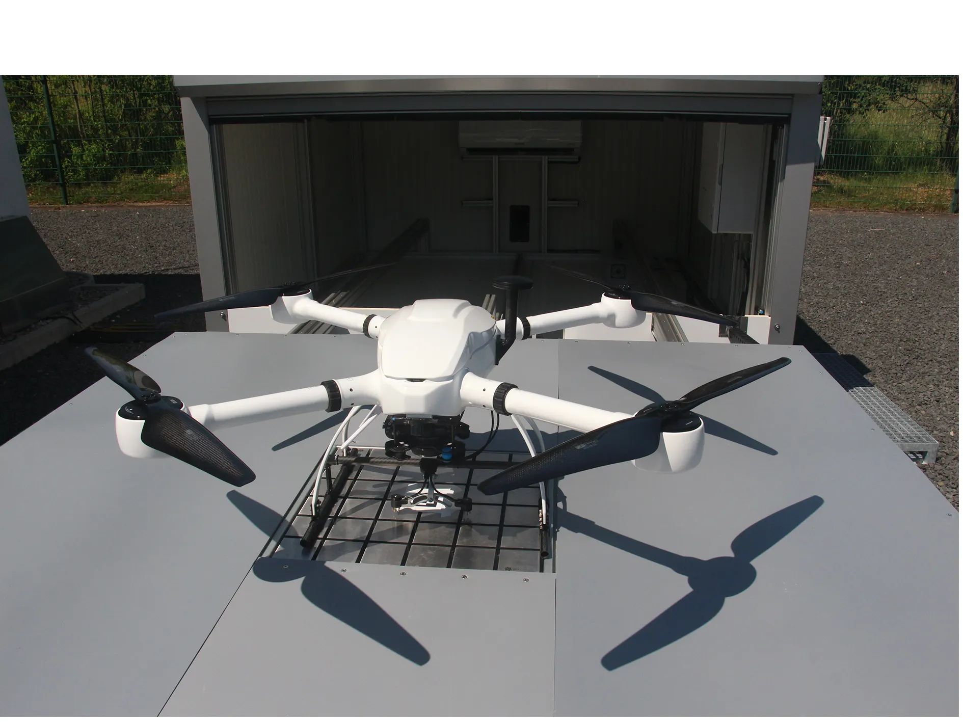Gas pipe inspection drone