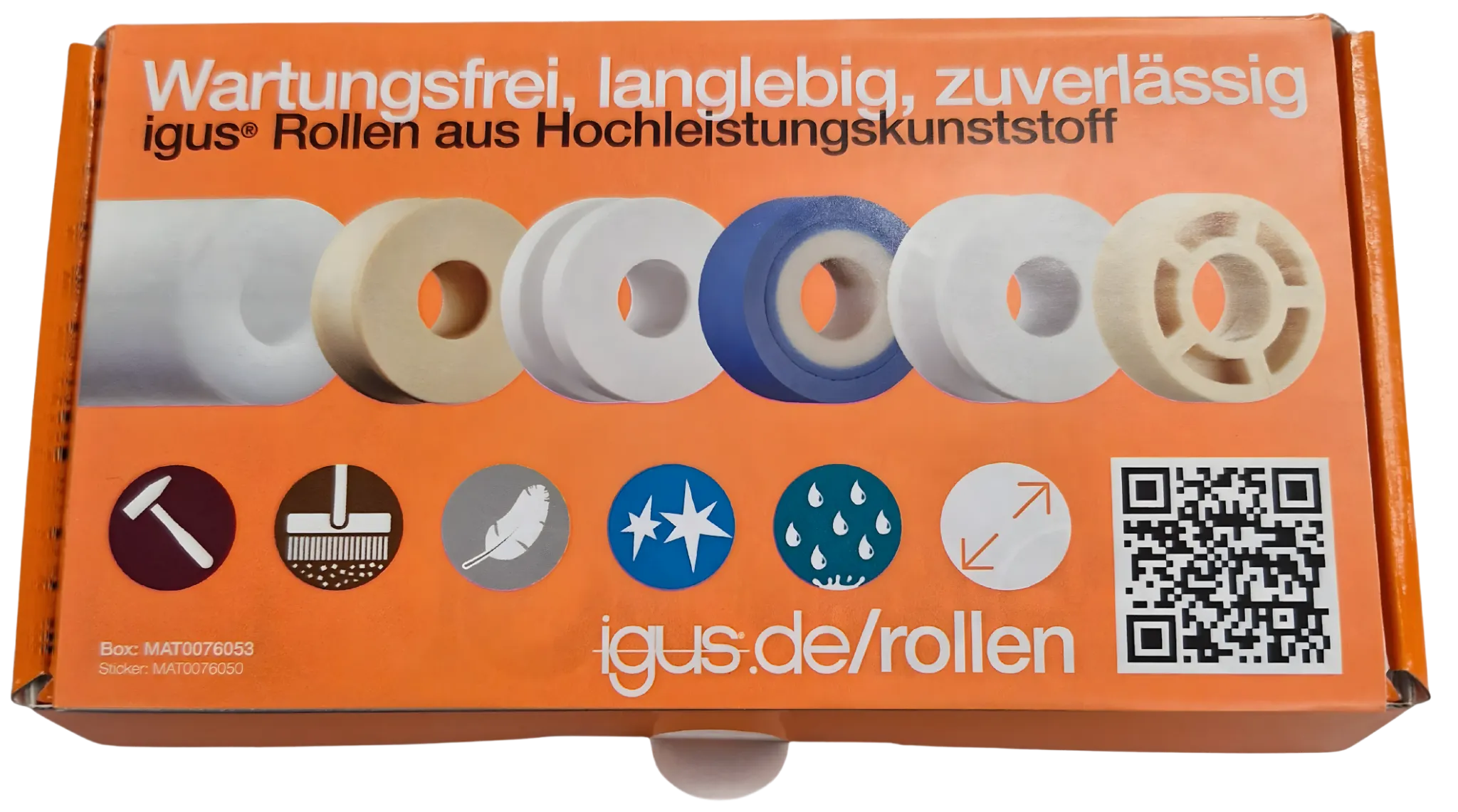 Rollen-Musterbox