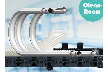 Energy Chain Clean e-skin® cleanroom energy chains | igus®