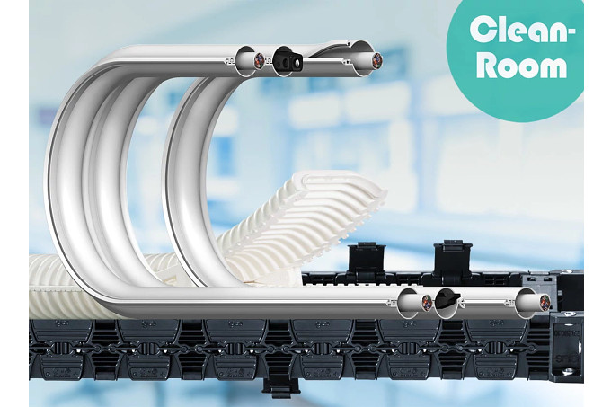 e-skin® cleanroom energy chains | igus®