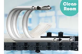 Xích dẫn cáp e-chain cho phòng sạch