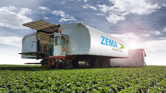 Harnessed readycable in ZEMA harvesting machines